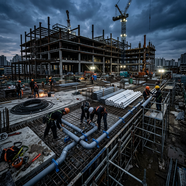 Construction application of polymers