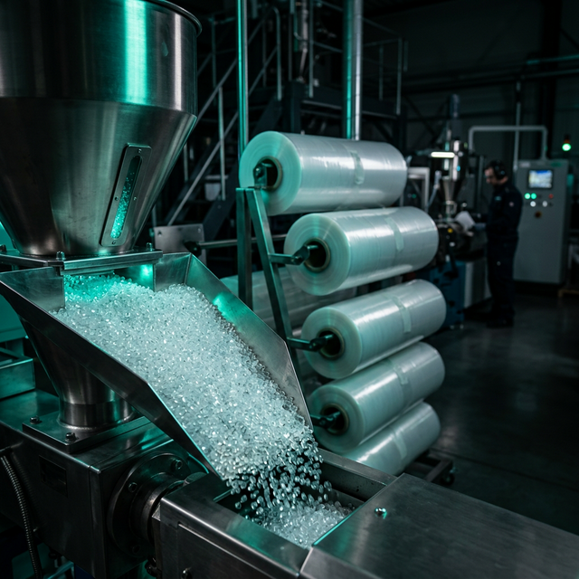 PE polyethylene raw material — packaging and containers